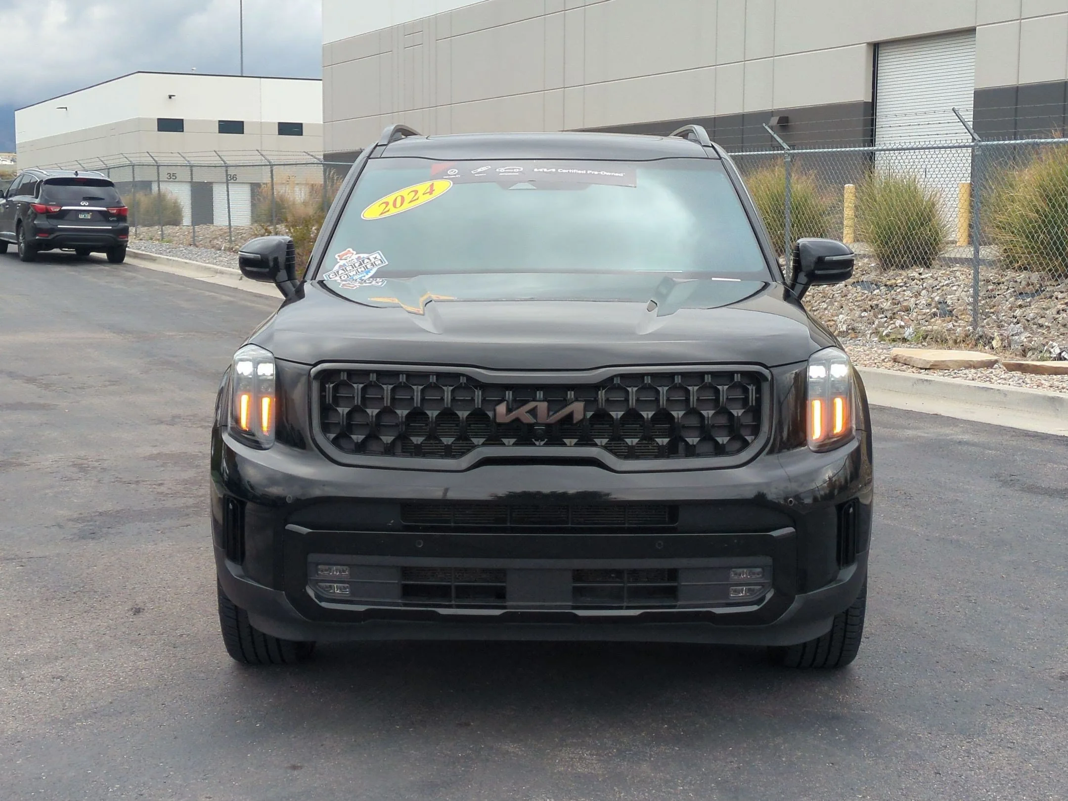 Used 2024 Ebony Black Kia SX Prestige X-Line image 8
