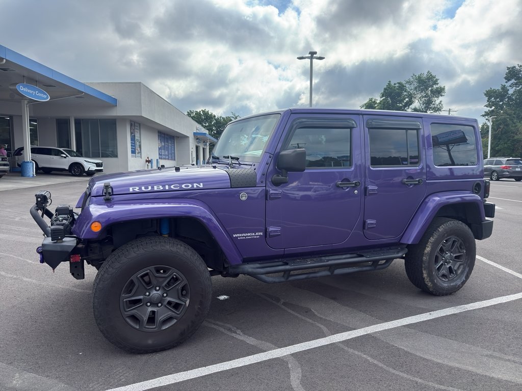 Used 2017 XTREME PURPLE PEARLCOAT Jeep Rubicon image 2