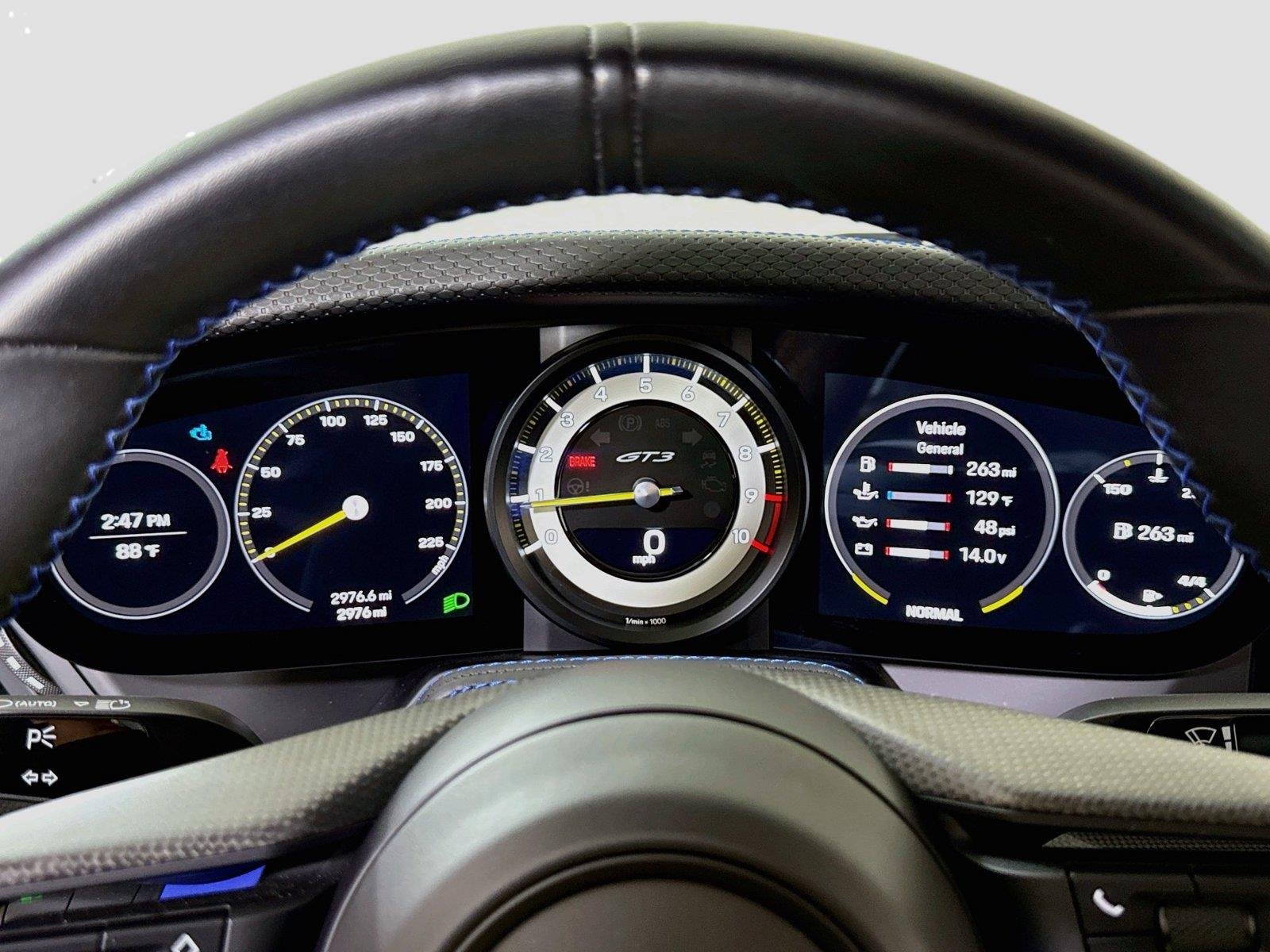 Used 2023 GT Silver Metallic Porsche GT3 Touring | Manual Trans | Loaded MSRP image 16
