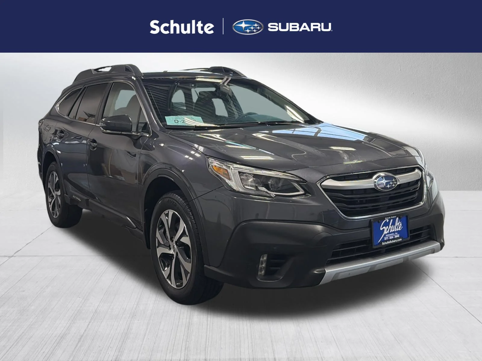 Used 2020 Magnetite Gray Metallic Subaru Limited image 1