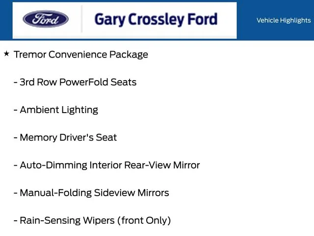 New 2026 Agate Black Metallic Ford Tremor® image 6