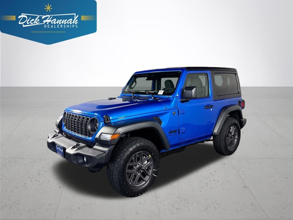 New 2026 Hydro Blue Pearl-Coat Exterior Paint Jeep Sport S image 1