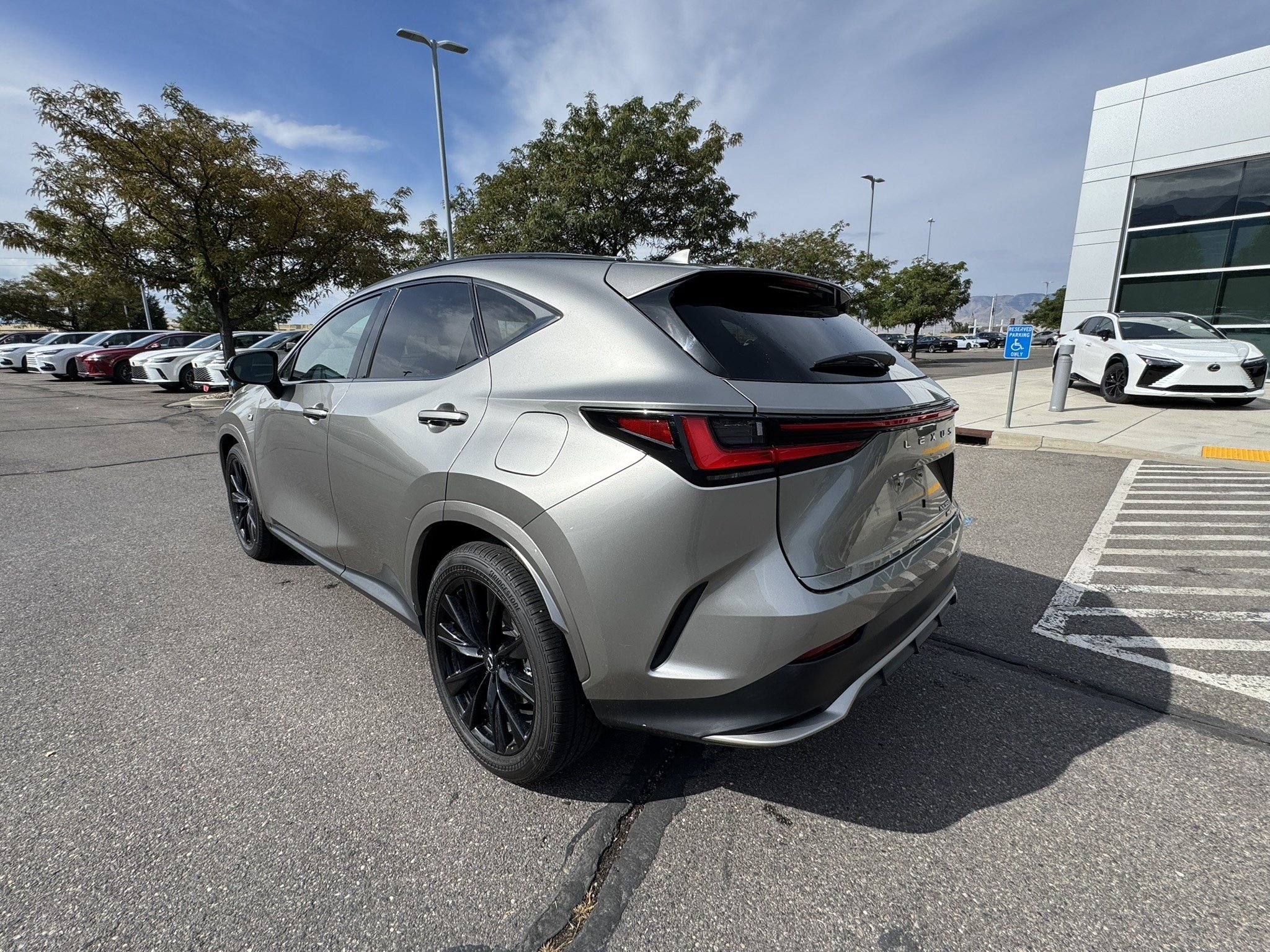 Used 2024 Atomic Silver Lexus 350 F SPORT Handling image 3