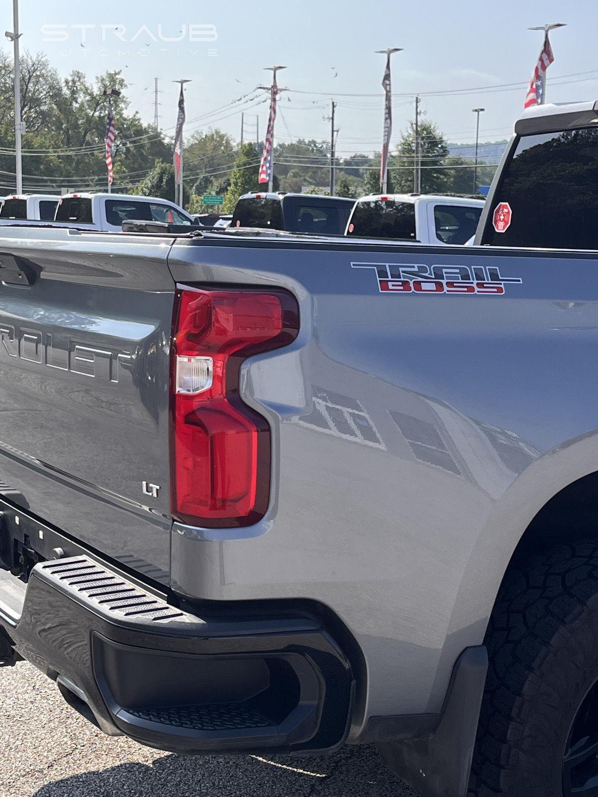 Used 2021 Satin Steel Metallic Chevrolet LT Trail Boss image 8