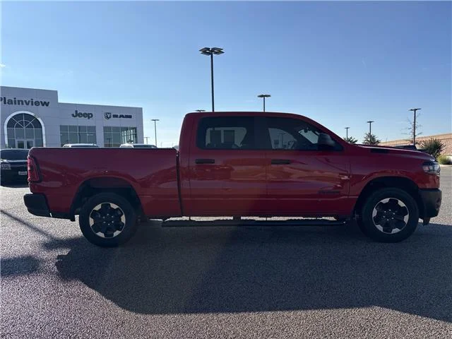 Used 2025 Flame Red Clearcoat RAM Tradesman 4x4 Crew Cab 153.5 in. WB image 8
