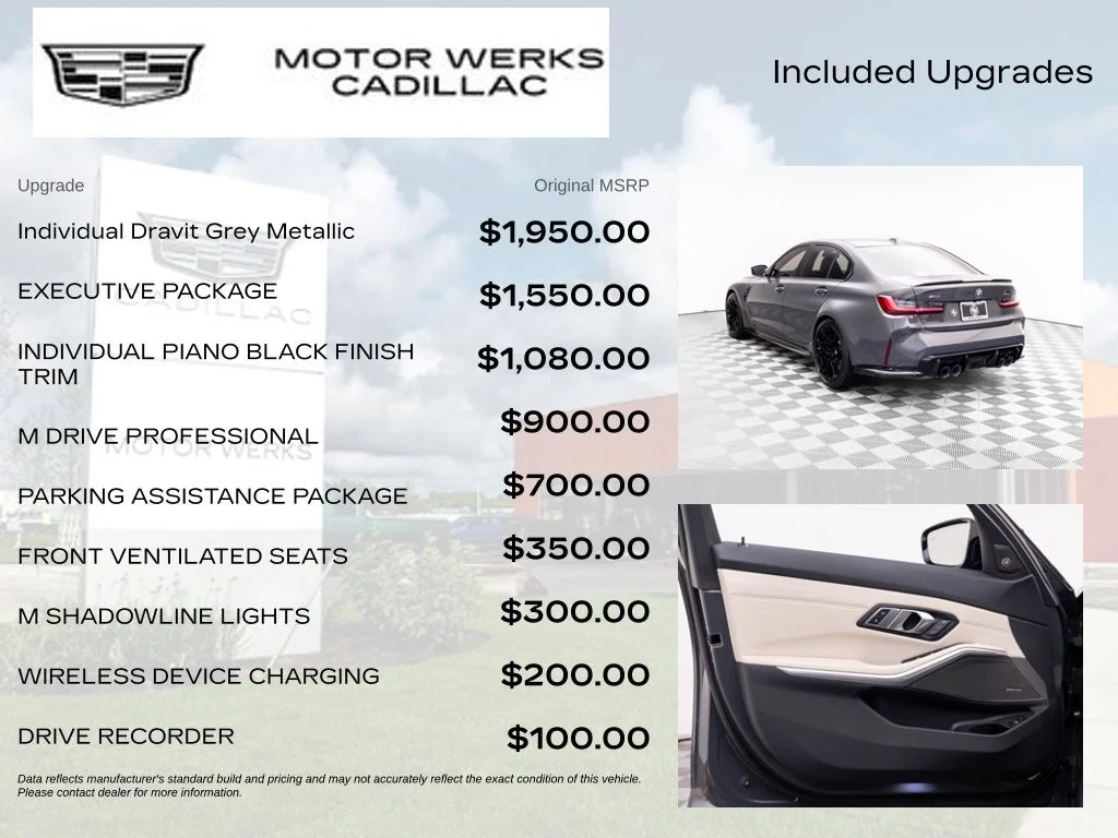 Used 2023 Gray BMW Competition image 8