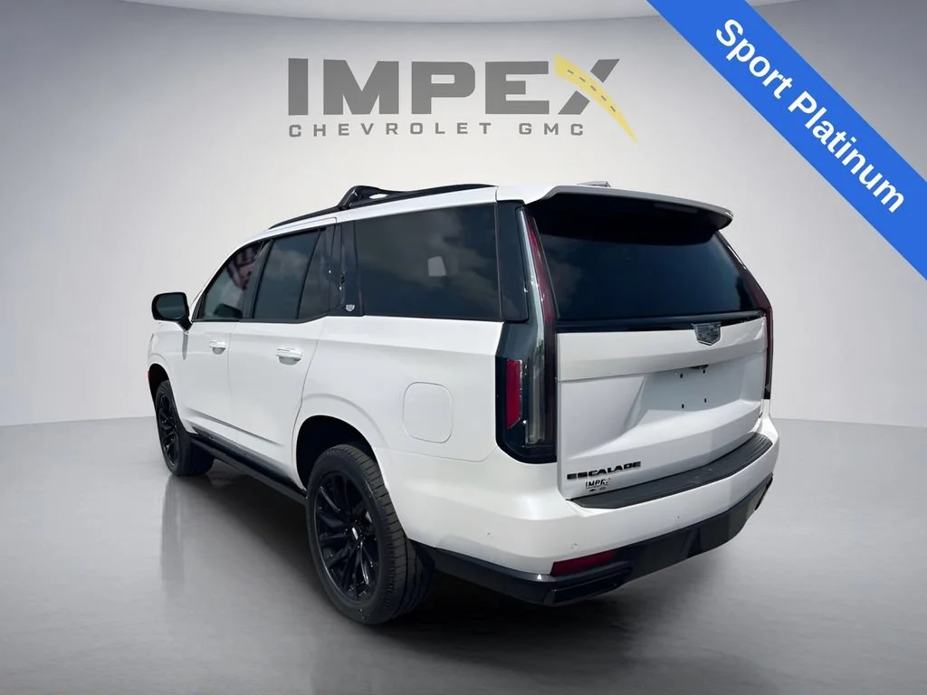 Used 2023 Crystal White Tricoat Cadillac Sport Platinum image 3