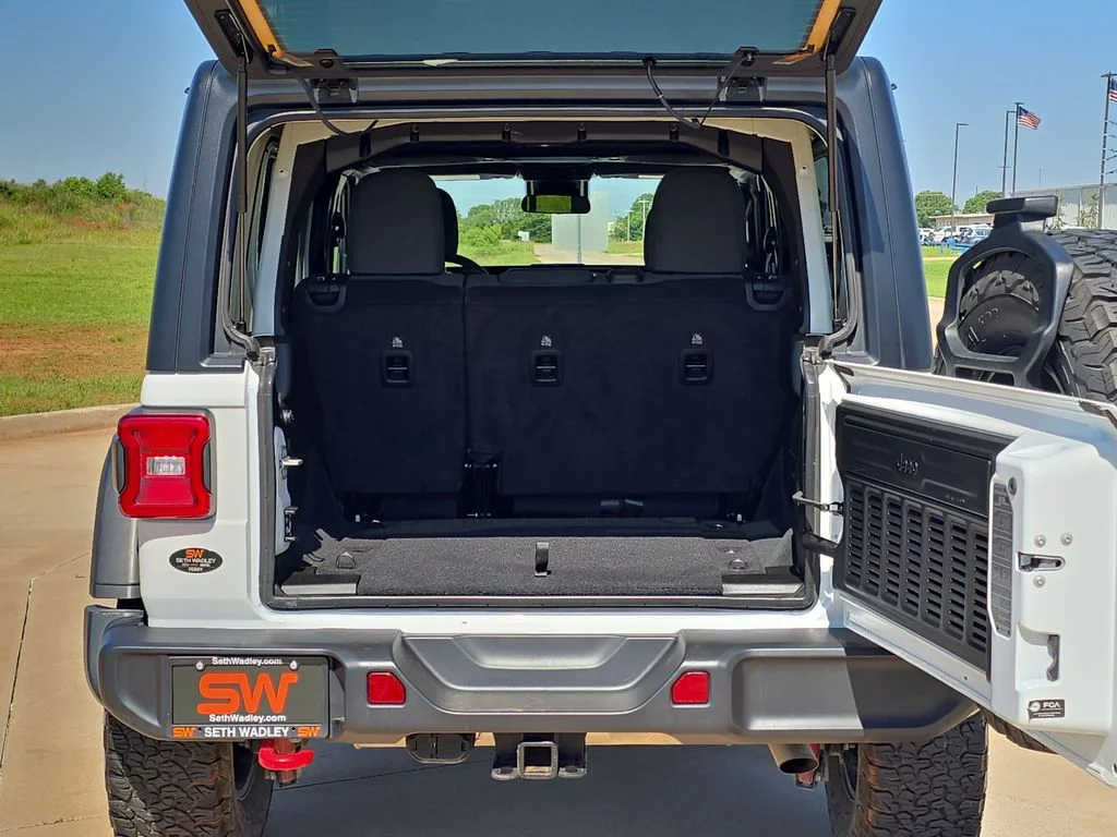 Used 2024 Bright White Clearcoat Jeep Rubicon image 50
