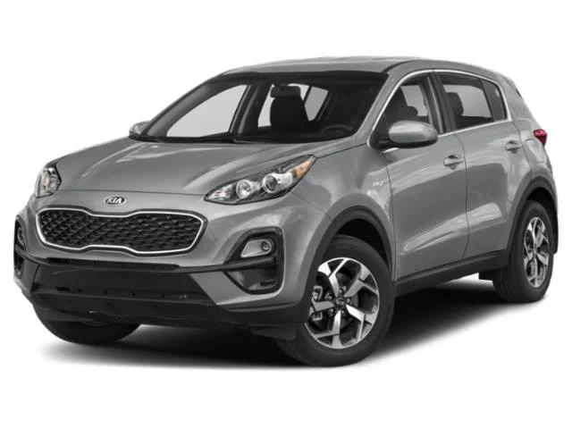 Used 2020 Pacific Blue Kia LX image 1