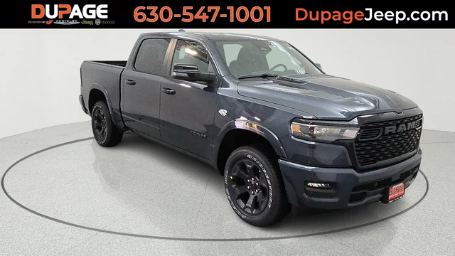 New 2026 Forged Blue Metallic Exterior Paint RAM Big Horn/Lone Star video 1