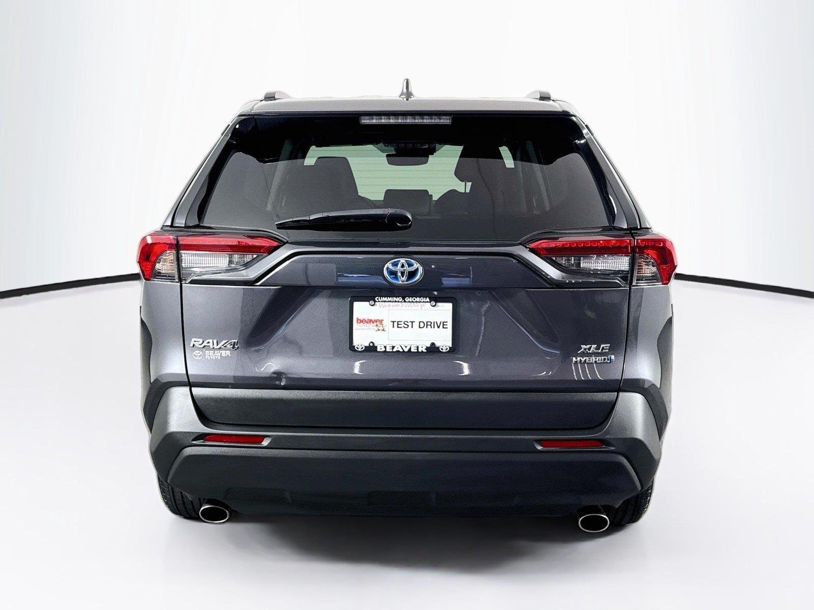 Certified Used 2022 Magnetic Gray Metallic Toyota XLE image 11