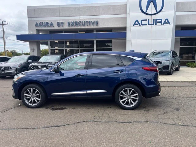 Certified Used 2021 Blue Acura Technology Package image 4