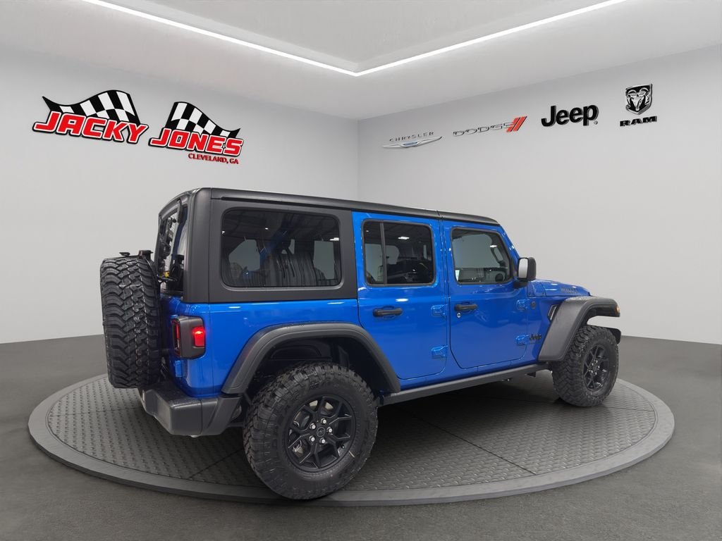 New 2026 Hydro Blue Pearl-Coat Exterior Paint Jeep Willys image 11