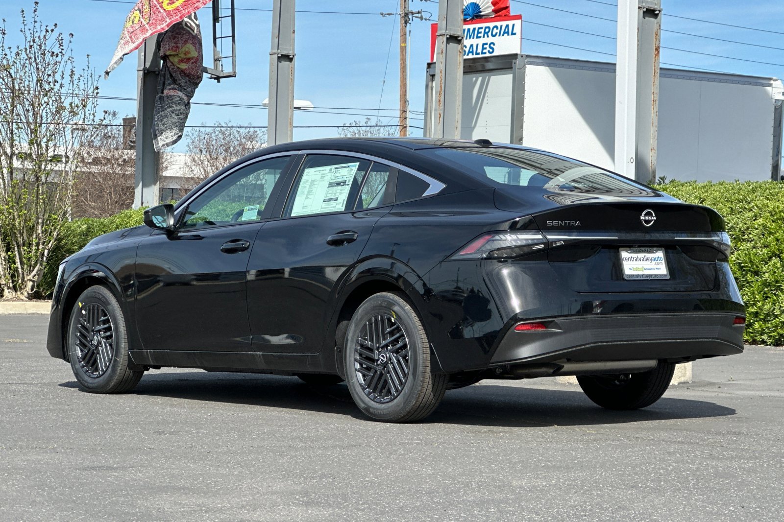 New 2026 Super Black Nissan SV image 6