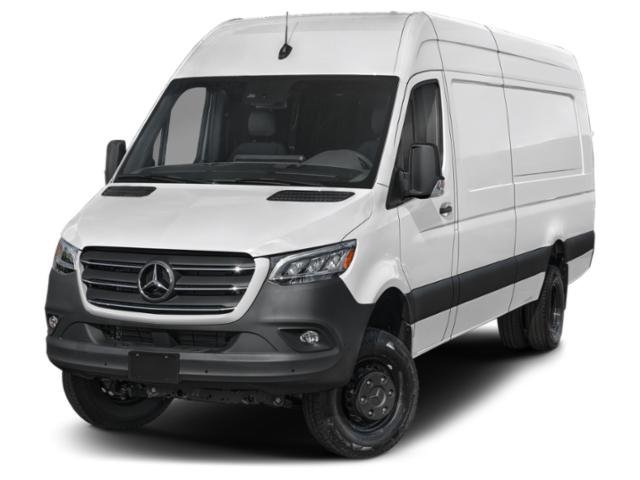 New 2026 Arctic White Mercedes-Benz 3500 High Roof I4 Diesel HO 170 Extended RWD image 1