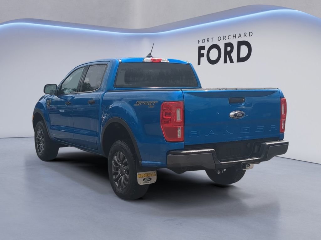 Used 2021 Blue Metallic Ford XLT image 5