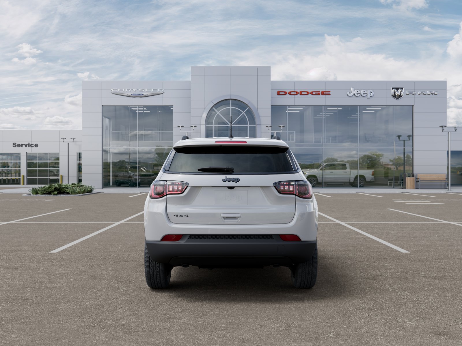 New 2026 Bright White Clearcoat Jeep Latitude image 7