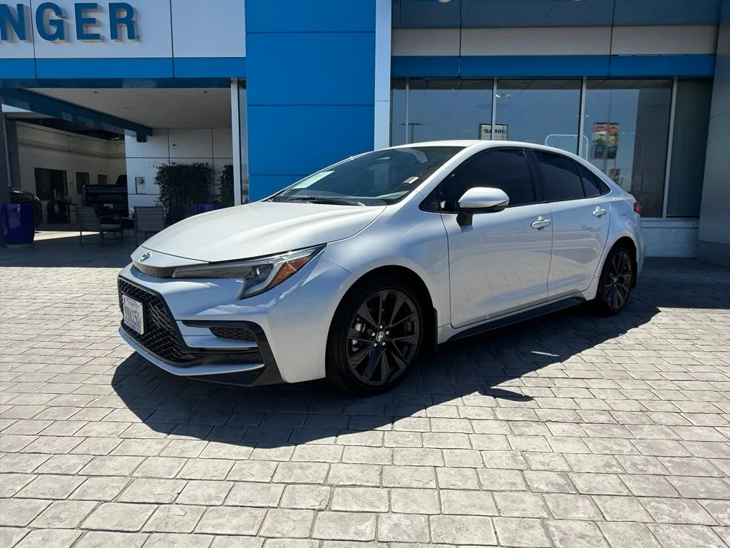 Used 2024 Silver Toyota SE image 3