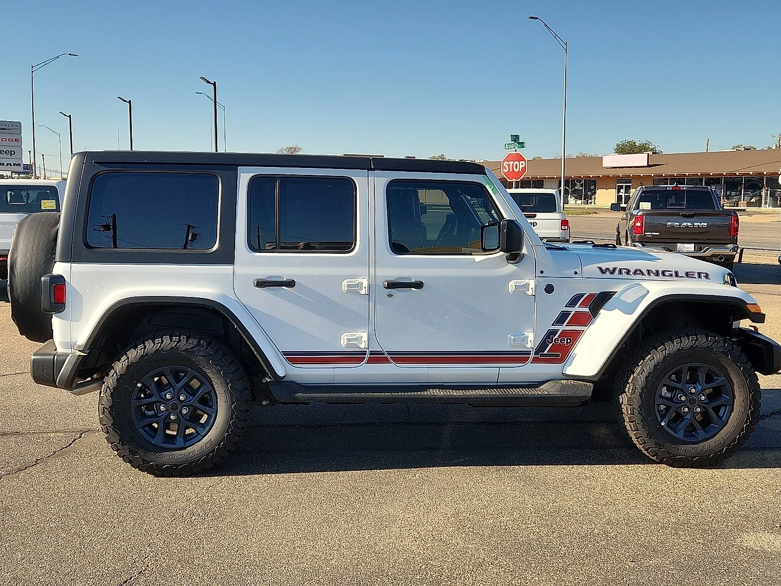 New 2026 White Jeep 4-DOOR SPORT image 5