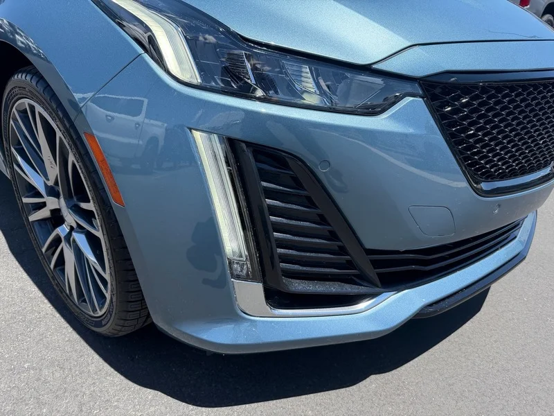 Used 2023 Midnight Steel Metallic Cadillac Premium Luxury image 30