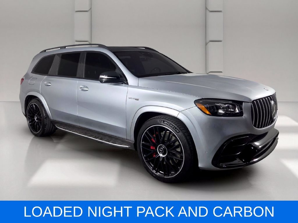 Used 2024 Cirrus Silver Metallic Mercedes-Benz AMG® GLS 63 image 2