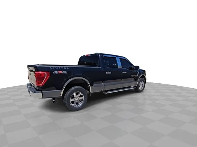 Used 2021 Agate Black Metallic Ford XLT image 8