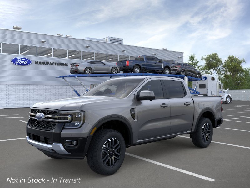 New 2026 Carbonized Gray Metallic Ford Lariat® image 1