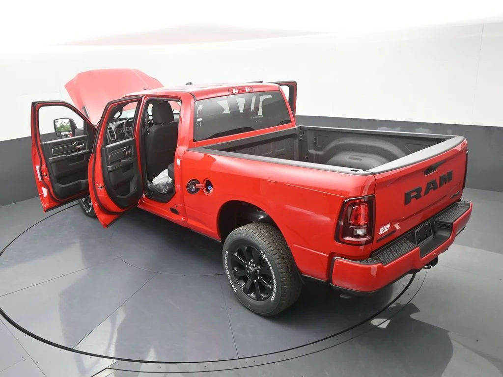 New 2026 Flame Red Clear-Coat Exterior Paint RAM Big Horn image 60