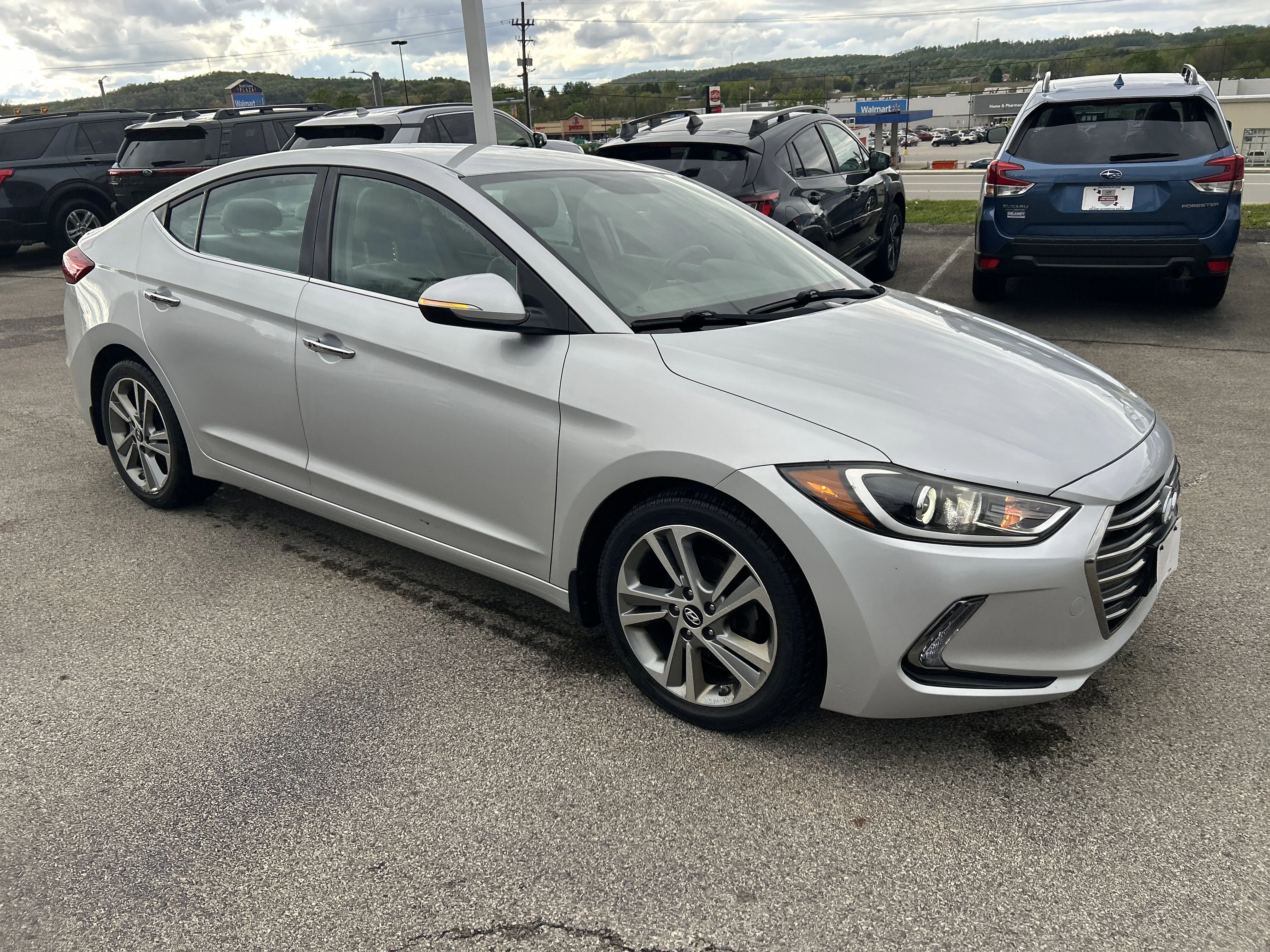 Used 2017 Hyundai Elantra Limited with VIN KMHD84LF2HU269263 for sale in Indiana, PA