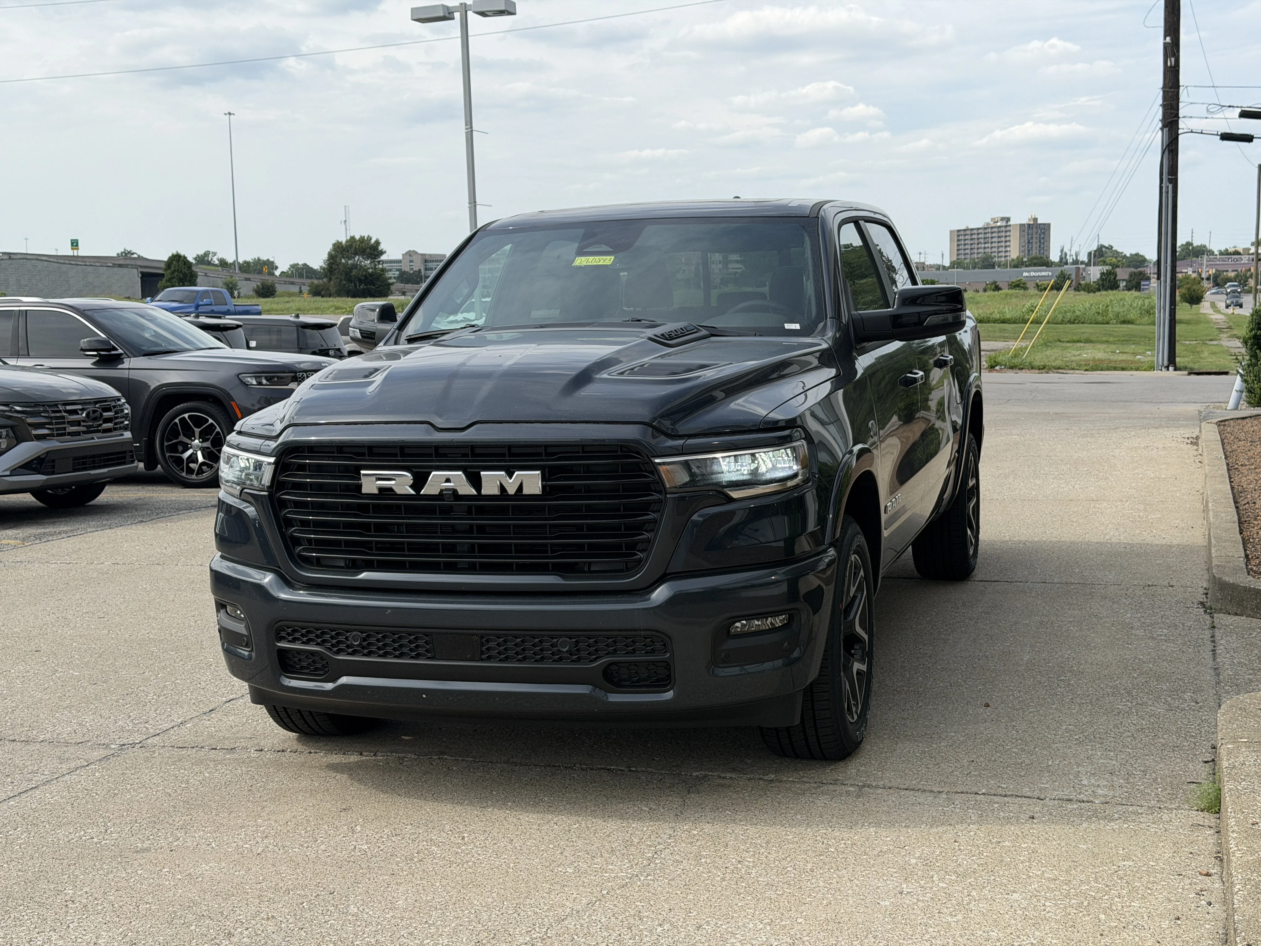 New 2026 Forged Blue Metallic Exterior Paint RAM Laramie image 16