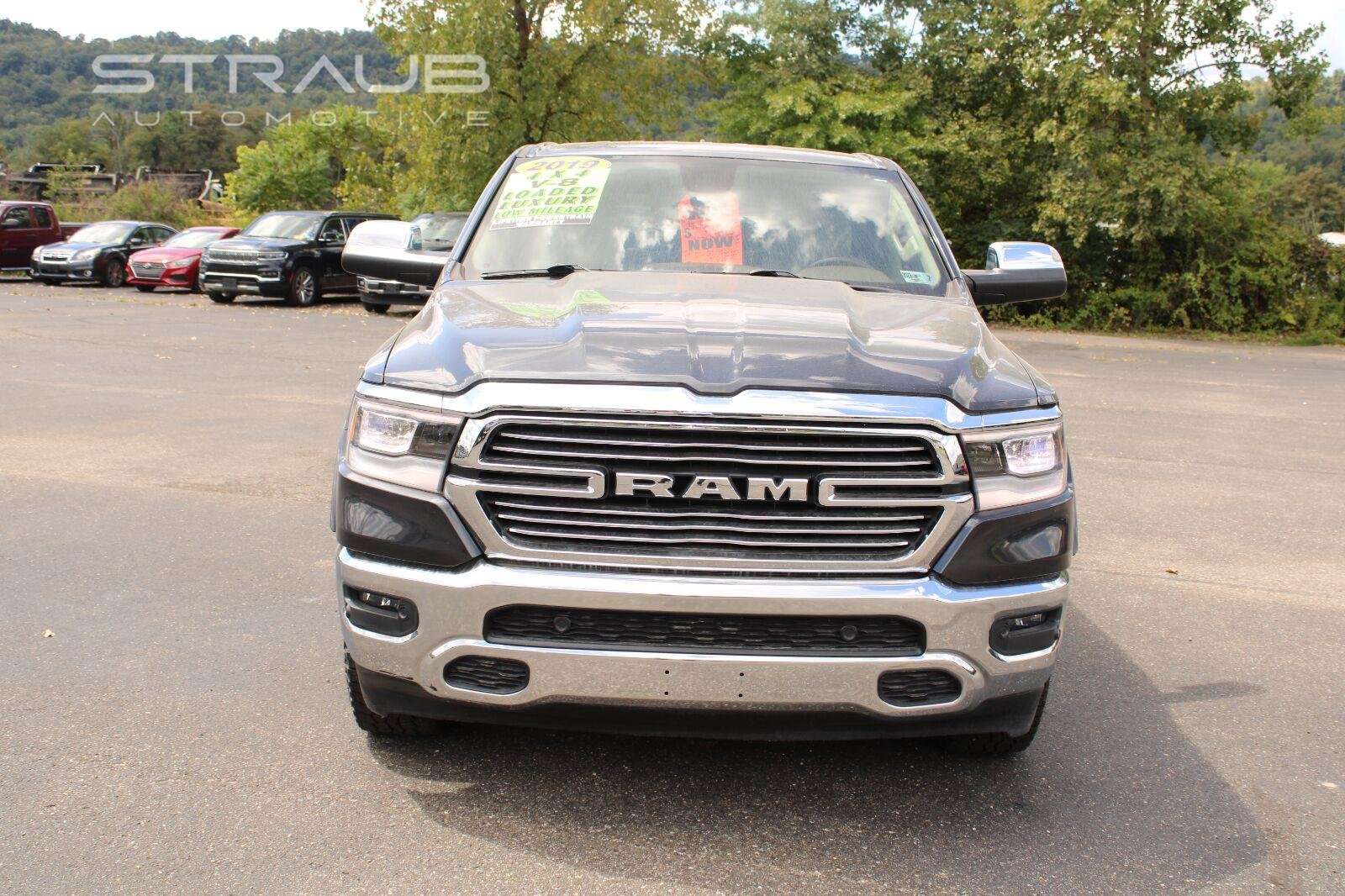 Used 2019 Maximum Steel Metallic Clearcoat Ram Laramie image 3