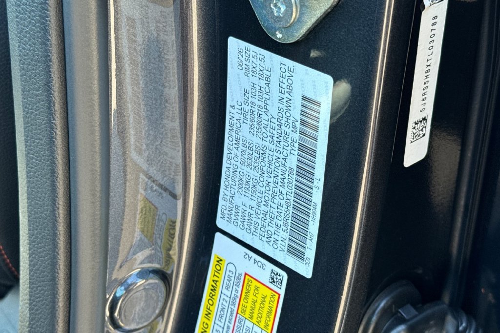 Certified Used 2026 Meteorite Gray Metallic Honda Sport-L image 36