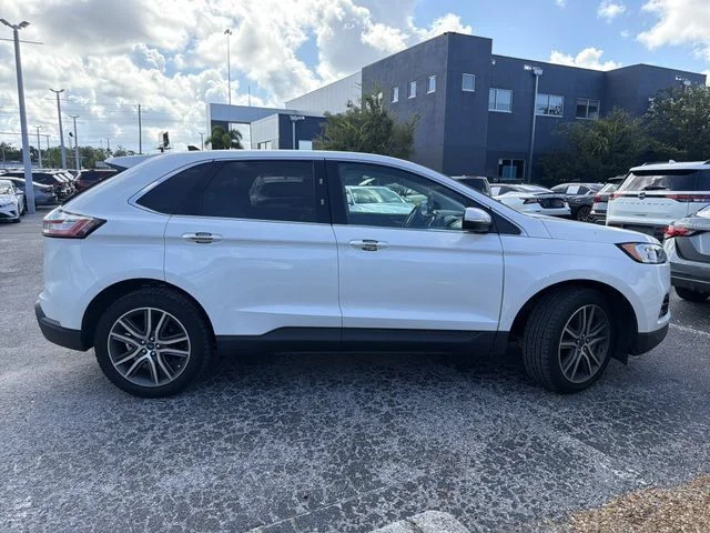 Used 2021 White Ford Titanium image 6