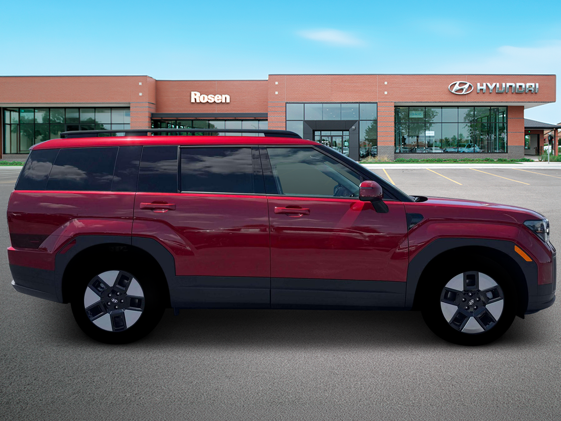 New 2026 Red Hyundai SEL image 9