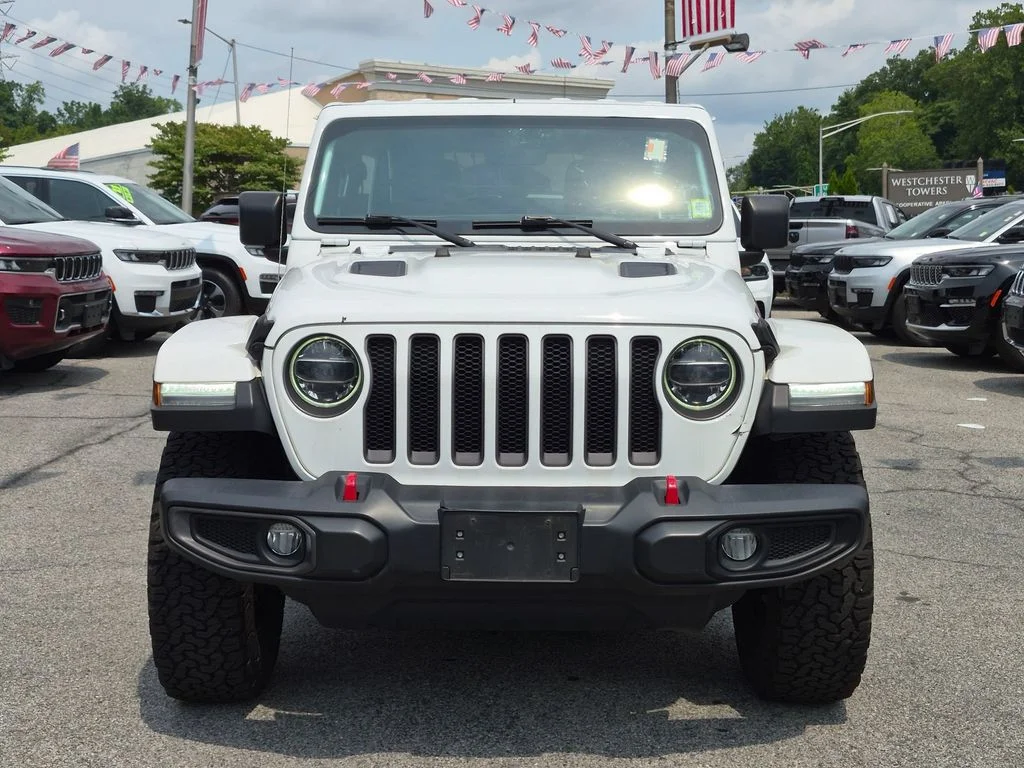 Used 2021 White Jeep Unlimited Rubicon image 3