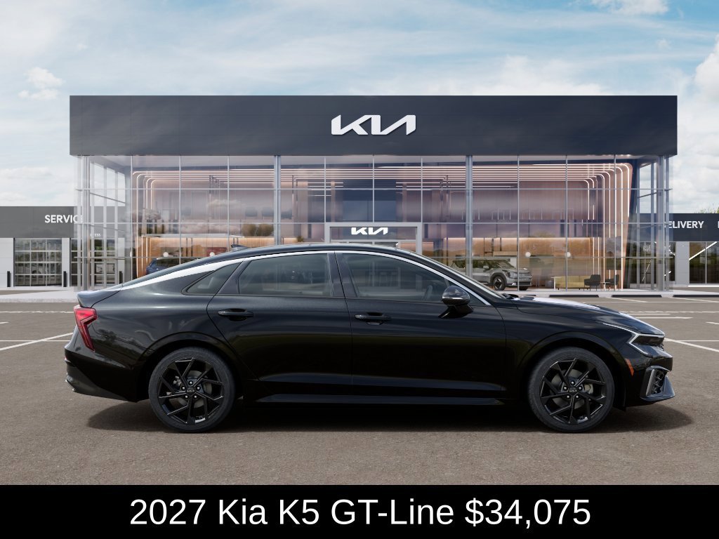 New 2027 Aurora Black Pearl Kia GT-Line image 8