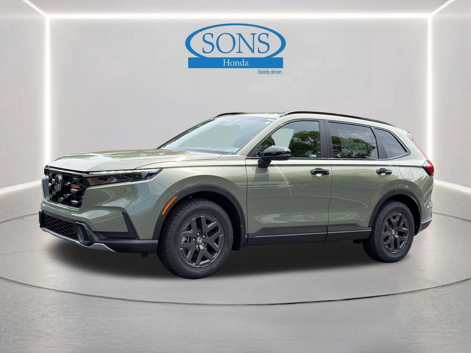 New 2026 Ash Green Metallic Honda TrailSport image 19