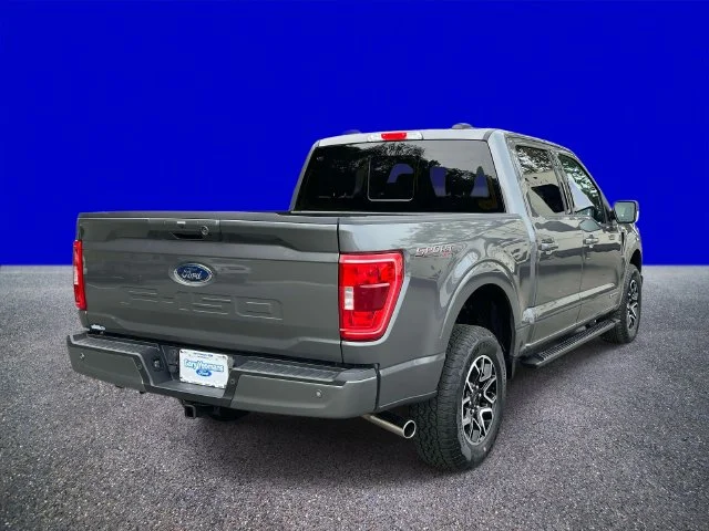 Certified Used 2023 Gray Metallic Ford XLT image 3