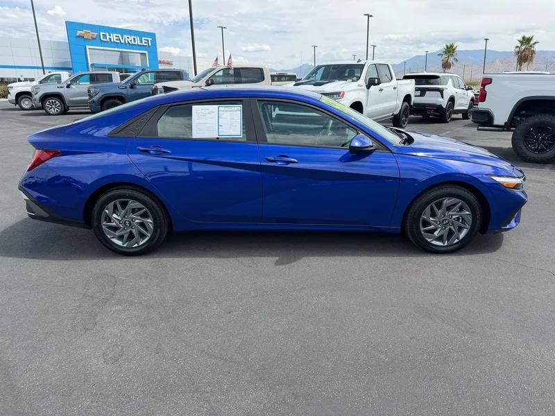 Used 2025 Intense Blue Hyundai Blue image 2