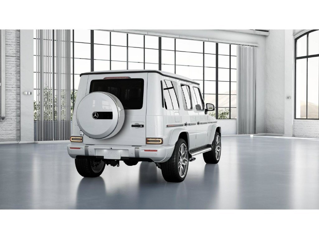 New 2027 MANUFAKTUR Moonlight White Metallic Mercedes-Benz AMG® G 63 SUV image 23