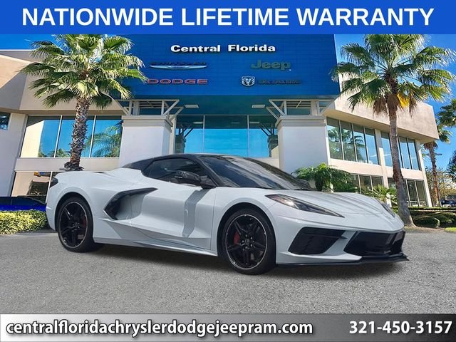 Used 2024 White Chevrolet Stingray image 1