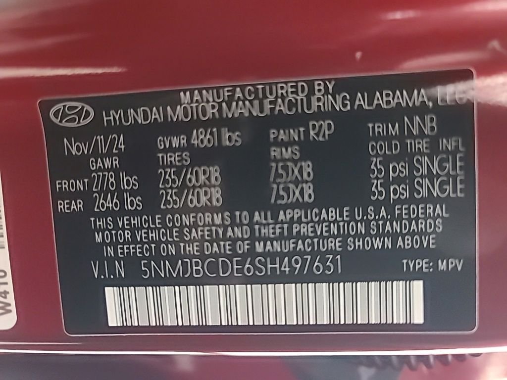 2025 Hyundai Tucson SEL - Photo 41