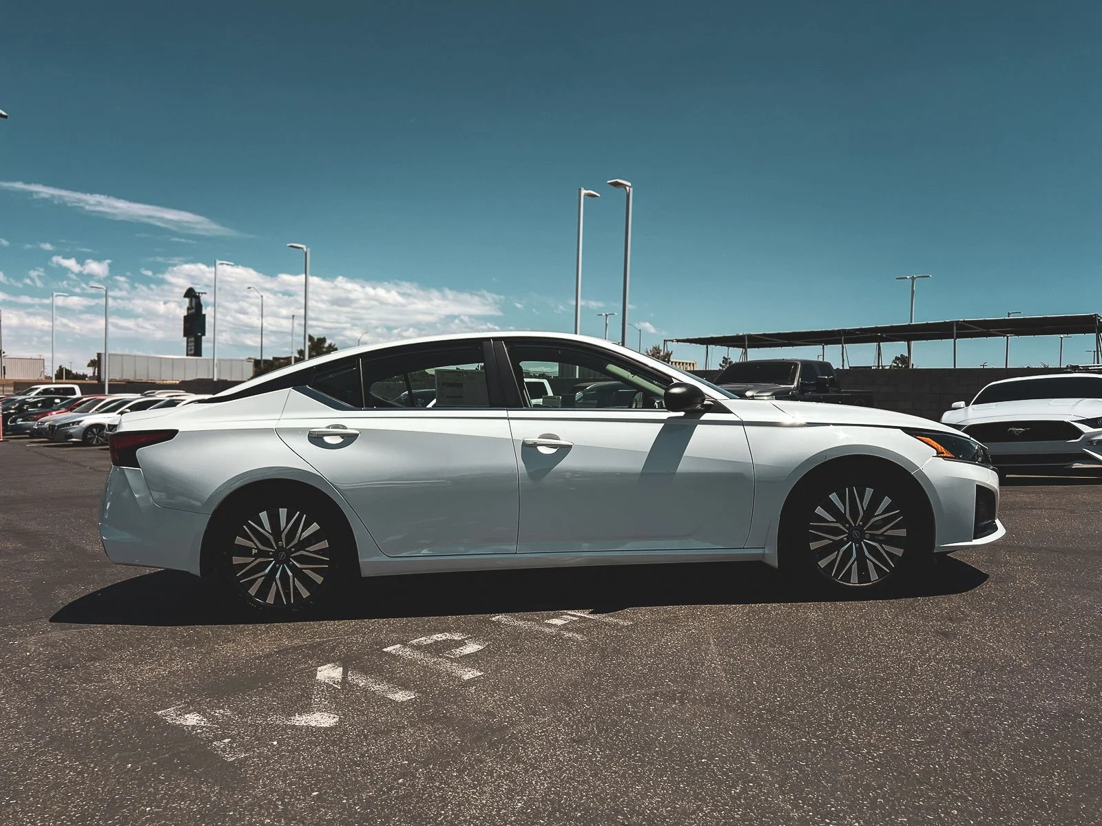New 2026 Pearl White TriCoat Nissan SV image 8