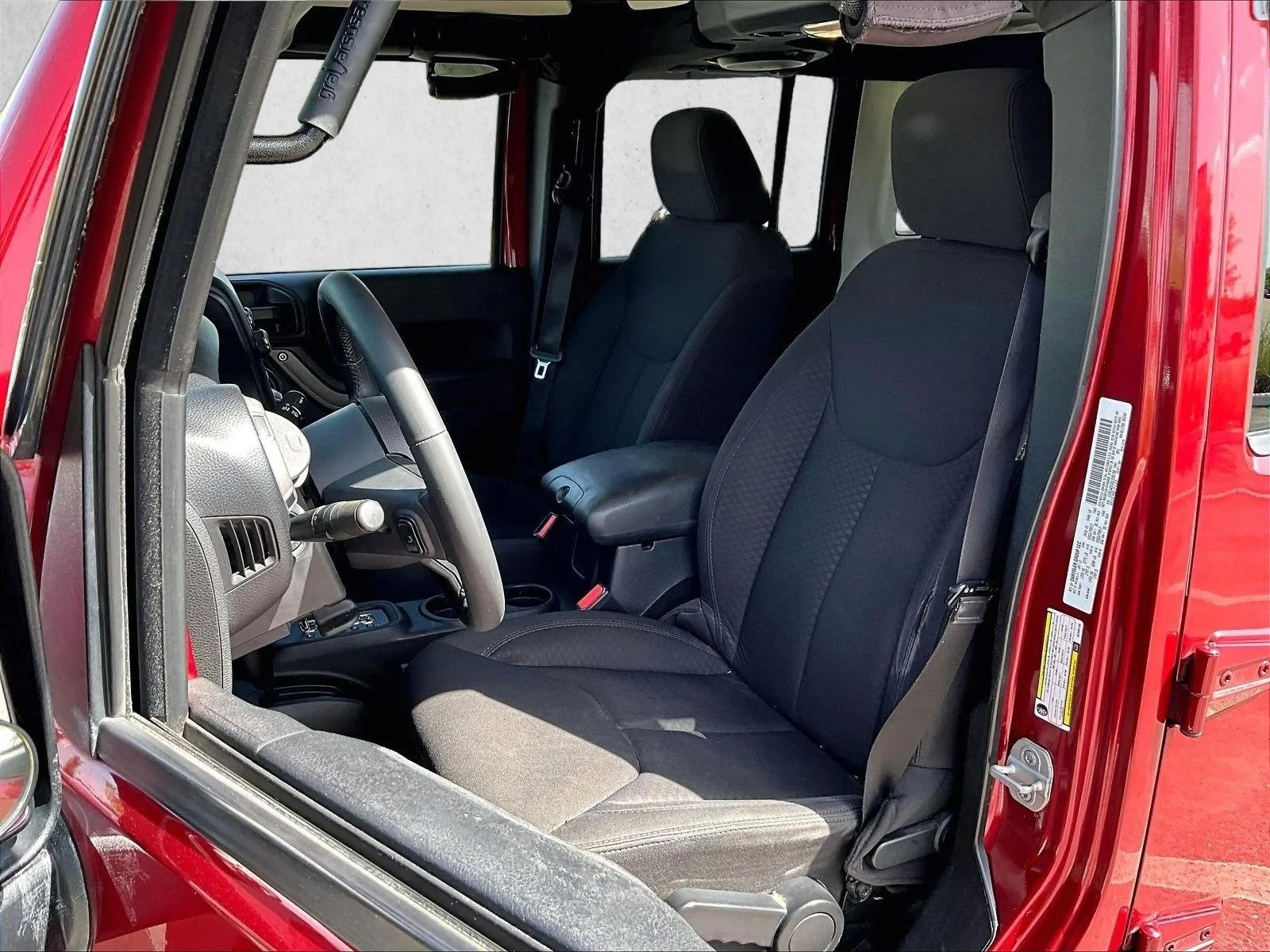 Used 2013 Deep Cherry Red Crystal Pearl Jeep Sport image 24