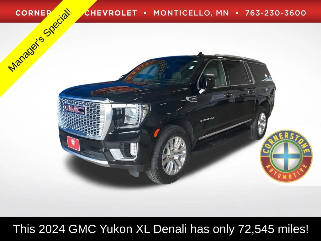 Used 2024 Black GMC Denali image 1