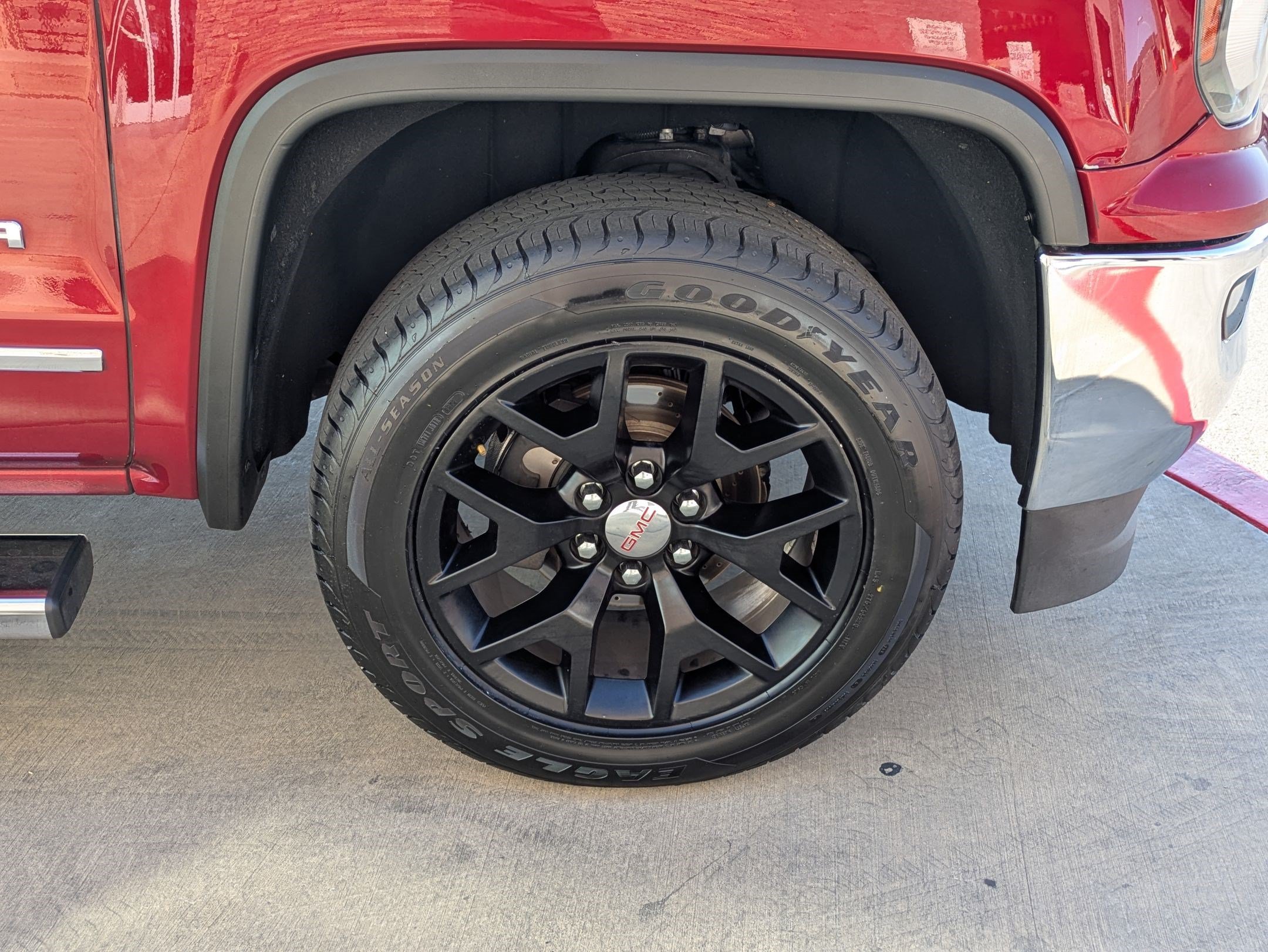 Used 2018 Red Quartz Tintcoat GMC SLT image 13