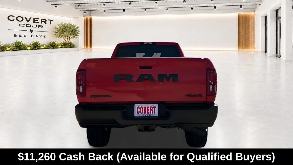 New 2026 Flame Red Clearcoat RAM Rebel image 9