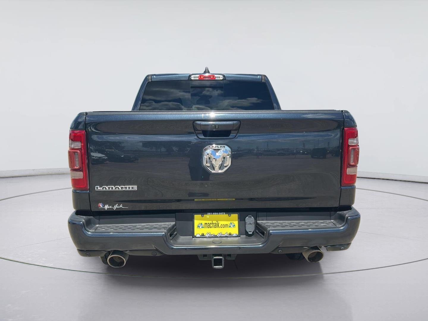 Used 2020 Diamond Black Crystal Pearlcoat Ram Laramie image 5