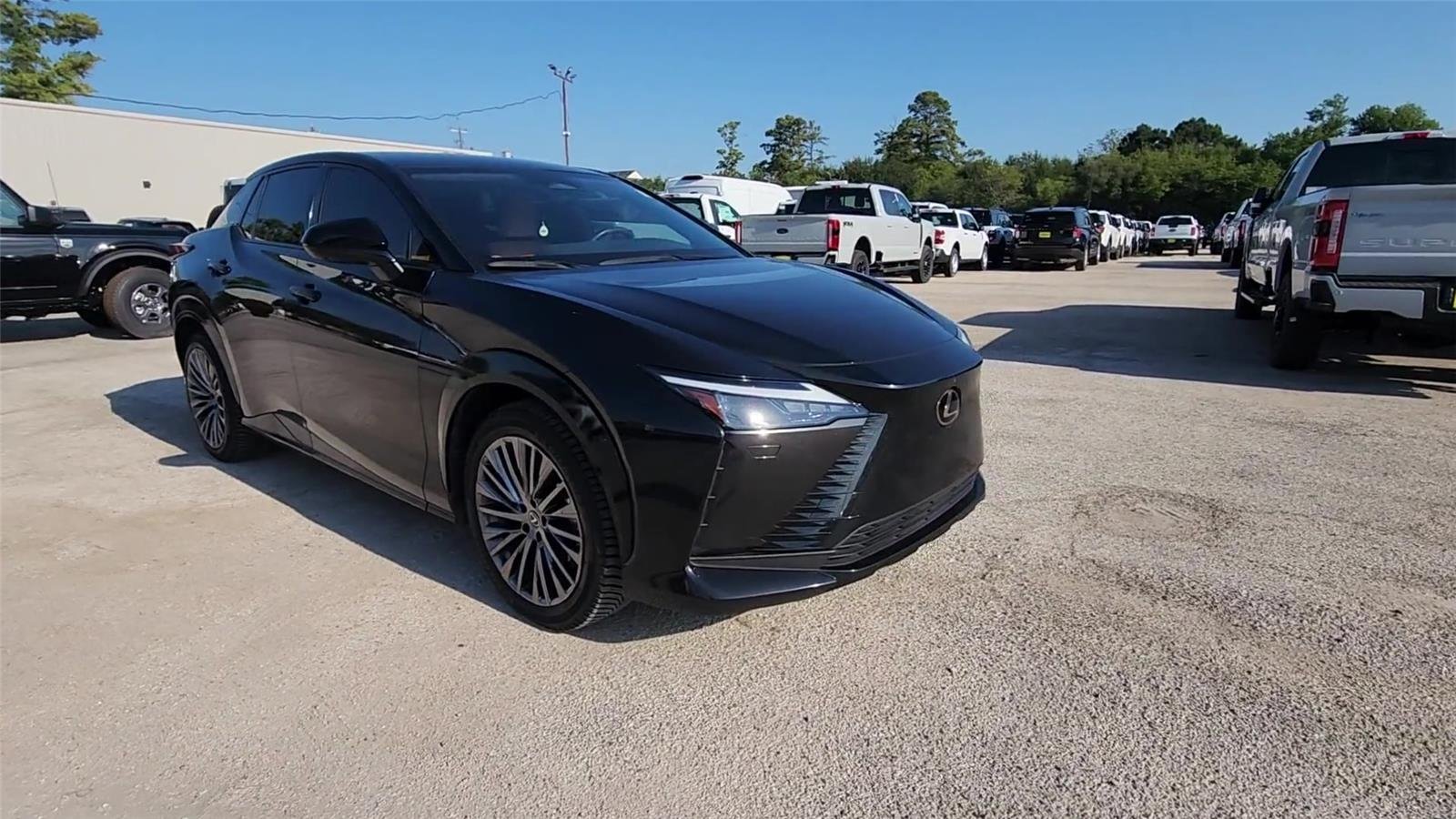 Used 2023 Lexus RZ Luxury with VIN JTJAAAAB4PA015349 for sale in Houston, TX