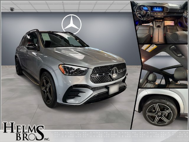 Certified Used 2025 Silver Mercedes-Benz GLE 450e image 1